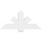 Ekena Millwork Redmond Architectural Grade PVC Gable Bracket, 48"W x 22"H x 4"D x 6"F, 11/12 Pitch GBP048X22X0406RED00 - alternate 2